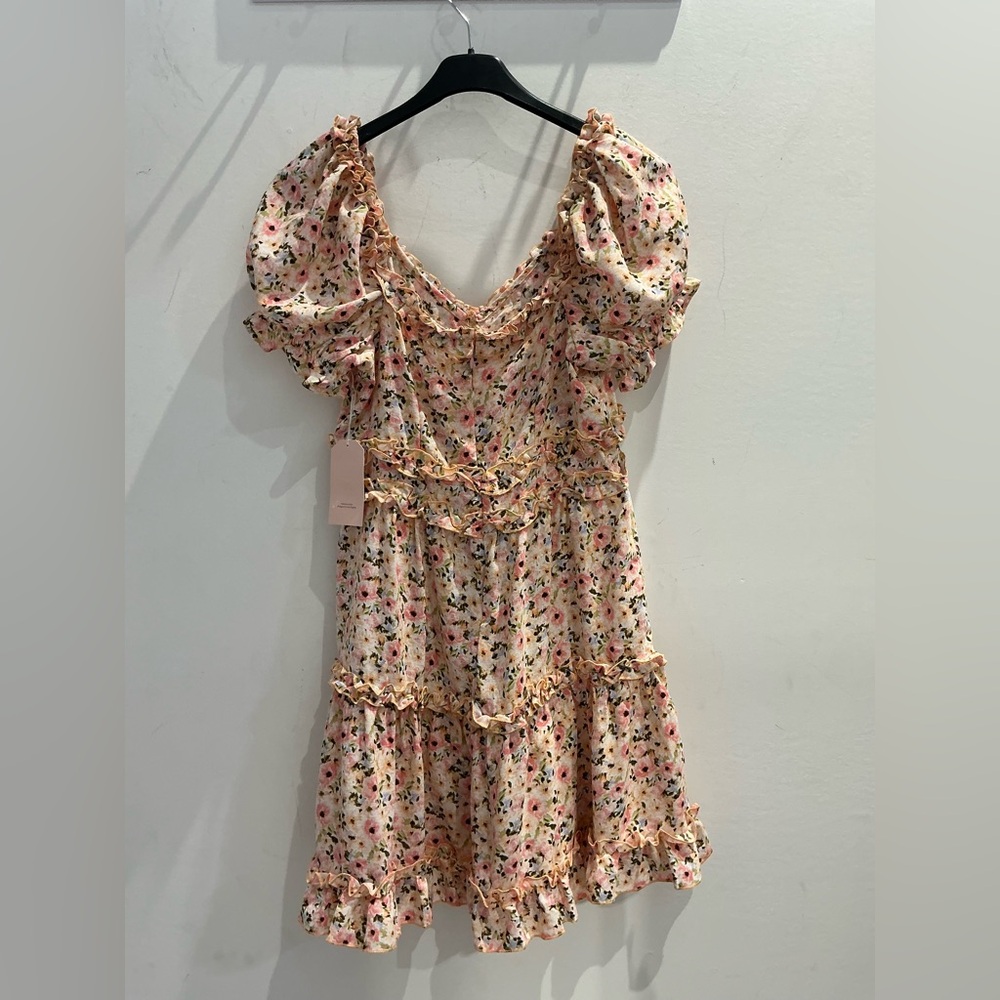 Floral Ruffle Dress - Picture 4 of 4